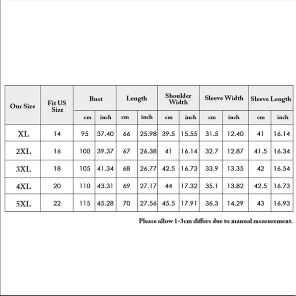 Plus Size 3/4 Sleeves Shredding Embellished Blouse - Picture 3 of 3